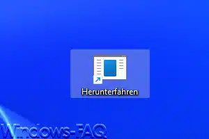 Desktop herunterfahren