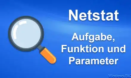 Netstat – Aufgabe, Funktion und Parameter