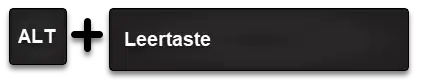 ALT Leertaste