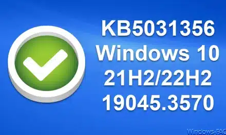 KB5031356 Update für Windows 10 21H2/22H2 19045.3570