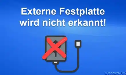 Externe Festplatte wird nicht erkannt: So beheben Sie das Problem unter Windows