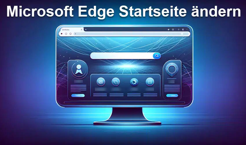 Microsoft Edge Startseite ändern