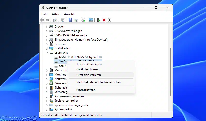 Windows Geräte-Manager