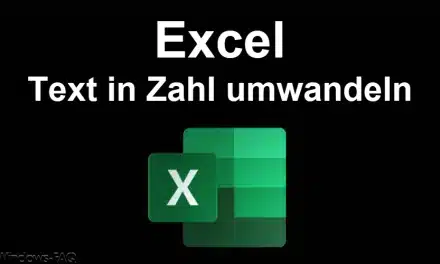 Excel Text in Zahl umwandeln