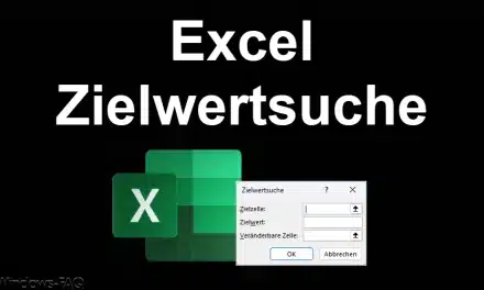 Excel Zielwertsuche