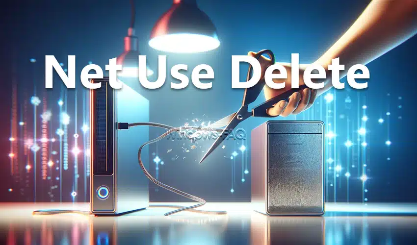 Net Use Delete – Trennen von Netzwerkverbindungen