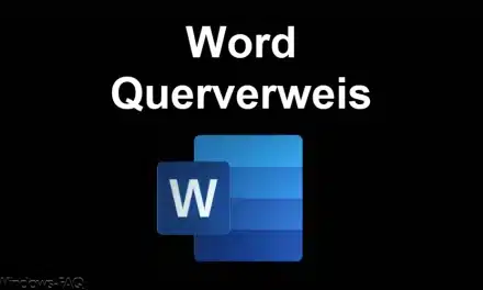 Word Querverweis