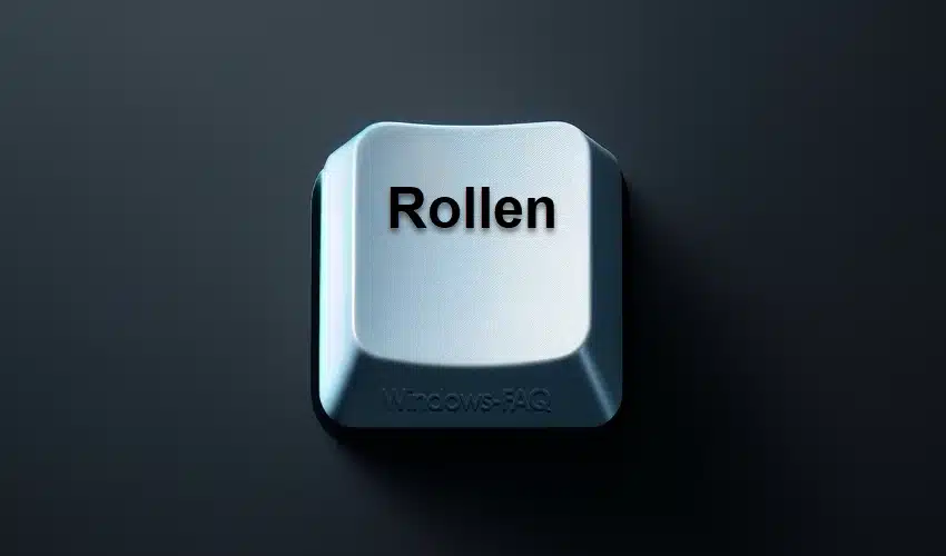 Rollen Taste