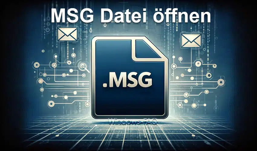 MSG Datei öffnen – Welches Tool ist das beste?