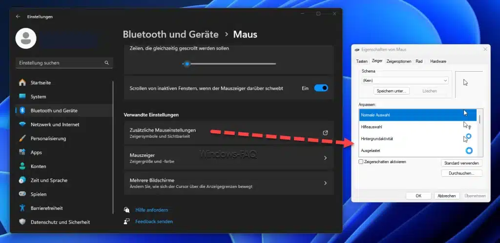 Windows Cursor ändern
