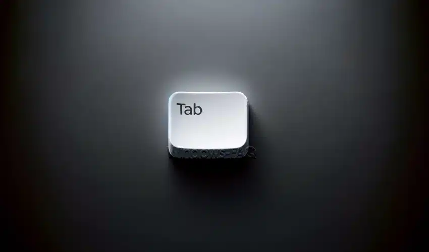 Einzelne TAB Taste
