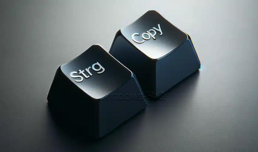 STRG C