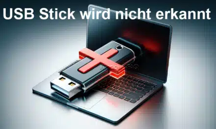 USB Stick wird nicht erkannt