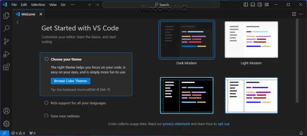 VS Code Editor