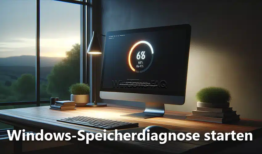 Windows-Speicherdiagnose starten