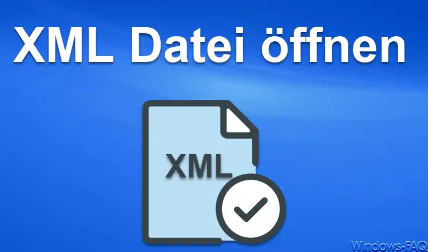 XML Datei öffnen