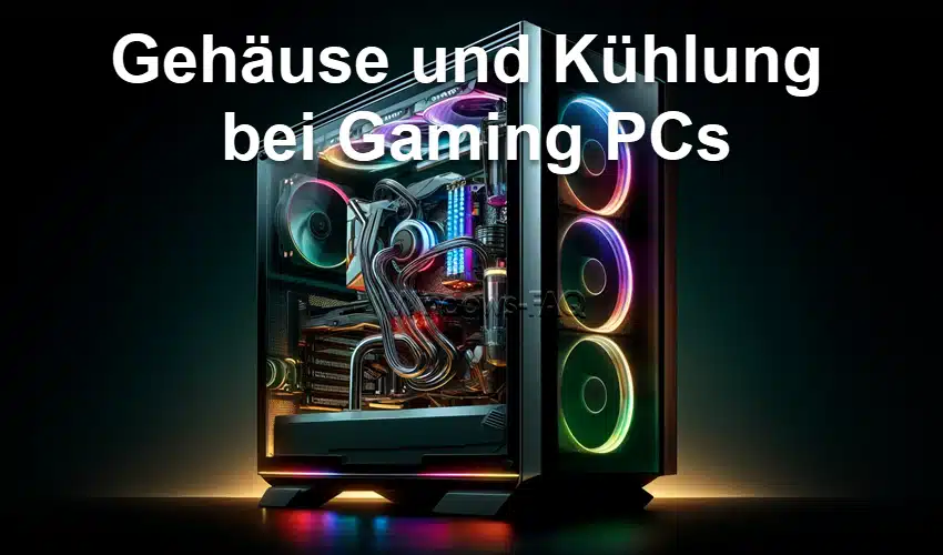 Gehäuse und Kühlung bei Gaming PCs