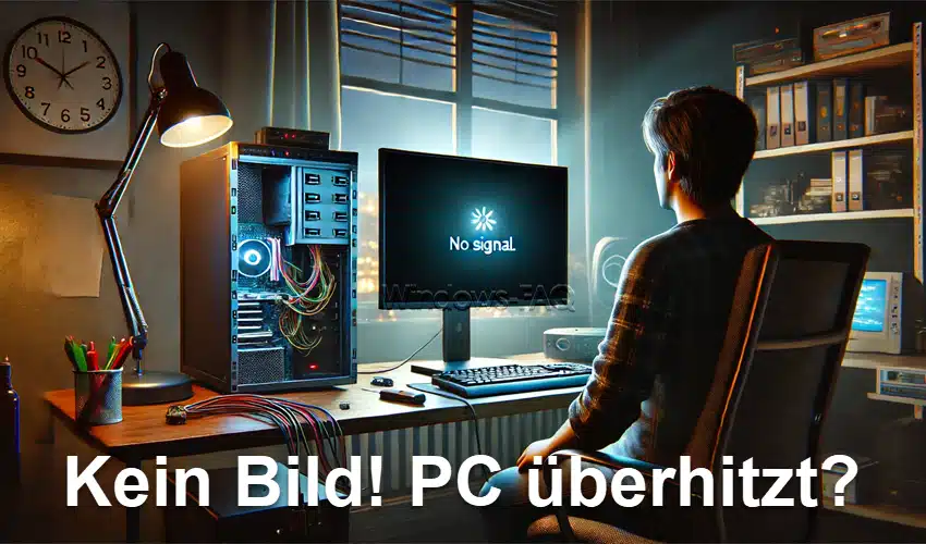 Kein Bild! PC überhitzt