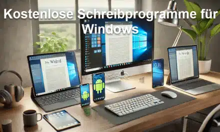 Schreibprogramm kostenlos – Textverarbeitung für Windows