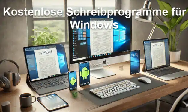 Schreibprogramm kostenlos – Textverarbeitung für Windows