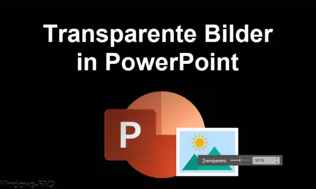 Powerpoint Bild transparent