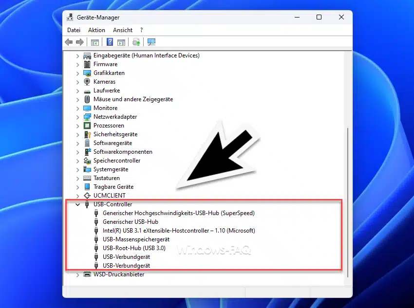 USB 3.0 Geschwindigkeit Windows Geräte-Manager