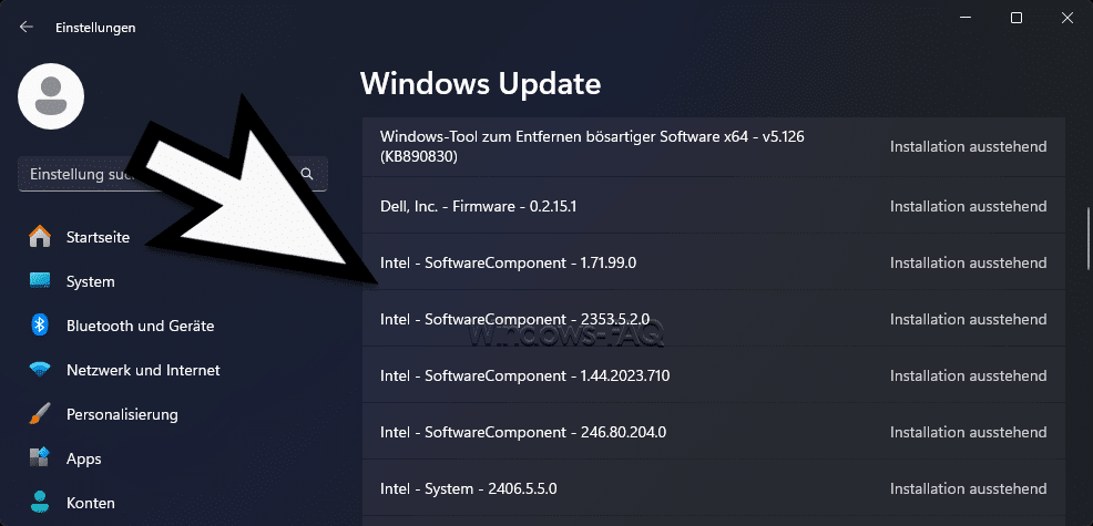 Windows Treiber Updates