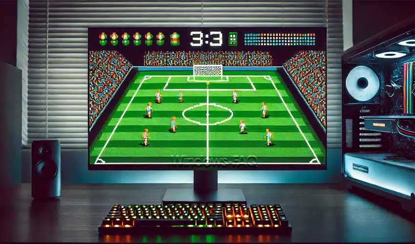 Fußball Retro Game