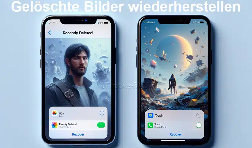 Gelöschte Bilder wiederherstellen auf iOS und Android