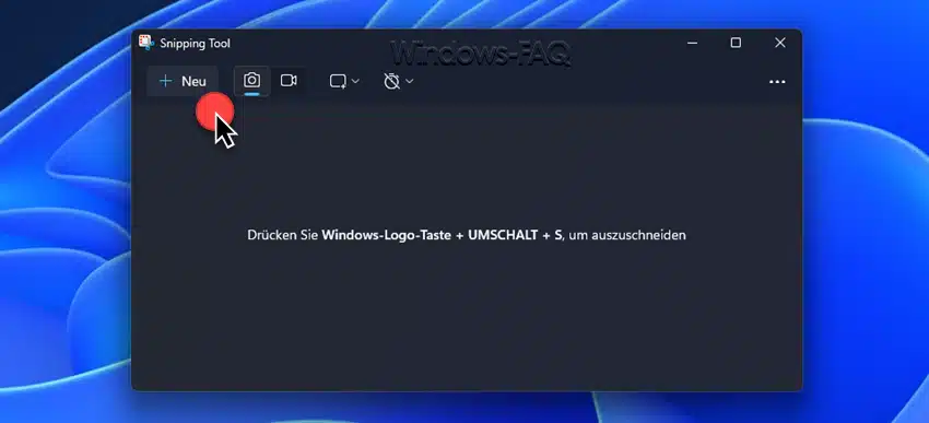 Bildgröße ändern Snipping Tool