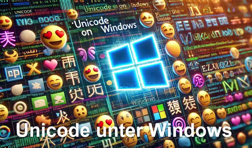 Unicode unter Windows