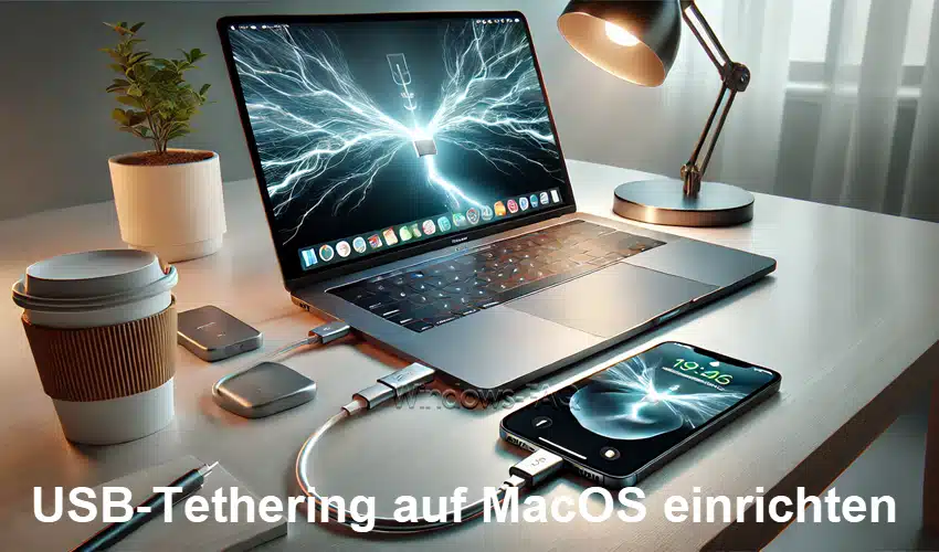 USB-Tethering auf MacOS einrichten