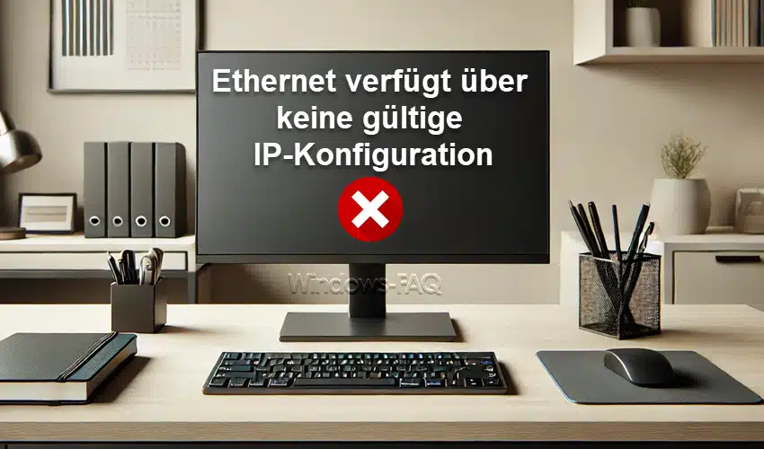 Ethernet verfügt über keine gültige IP-Konfiguration