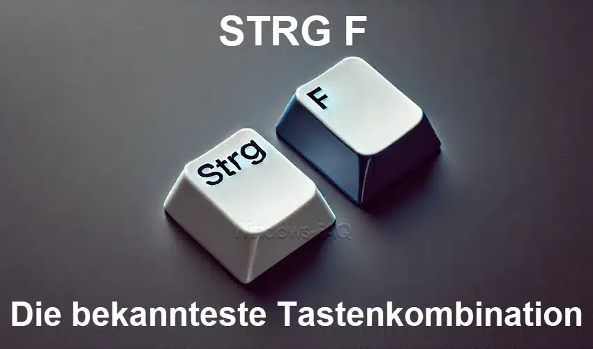 STRG F