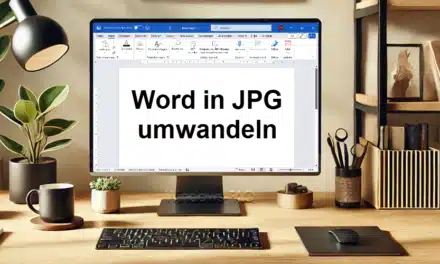 Word in JPG umwandeln
