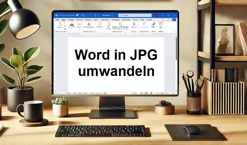 Word in JPG umwandeln